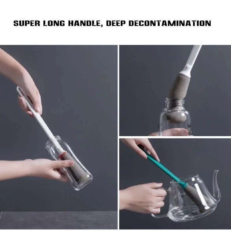 Long Handle Sponge Brush for Cups and Jars