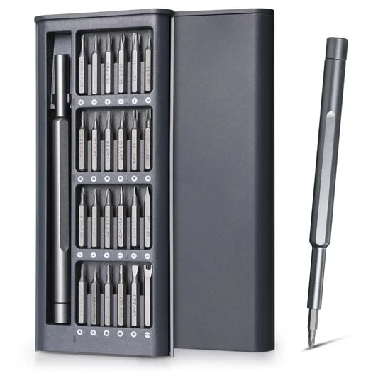 25-in-1 Magnetic Precision Screwdriver with Interchangeable Bits